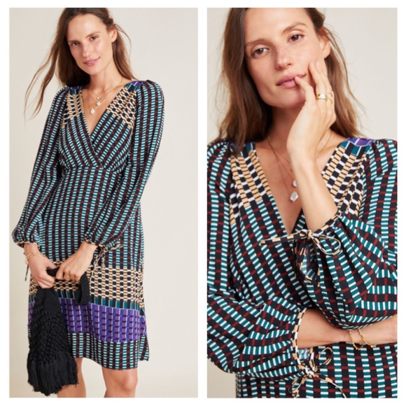 ❌SOLD❌ Anthropologie 20W Gianna Tunic Dress Plus - Picture 3 of 11